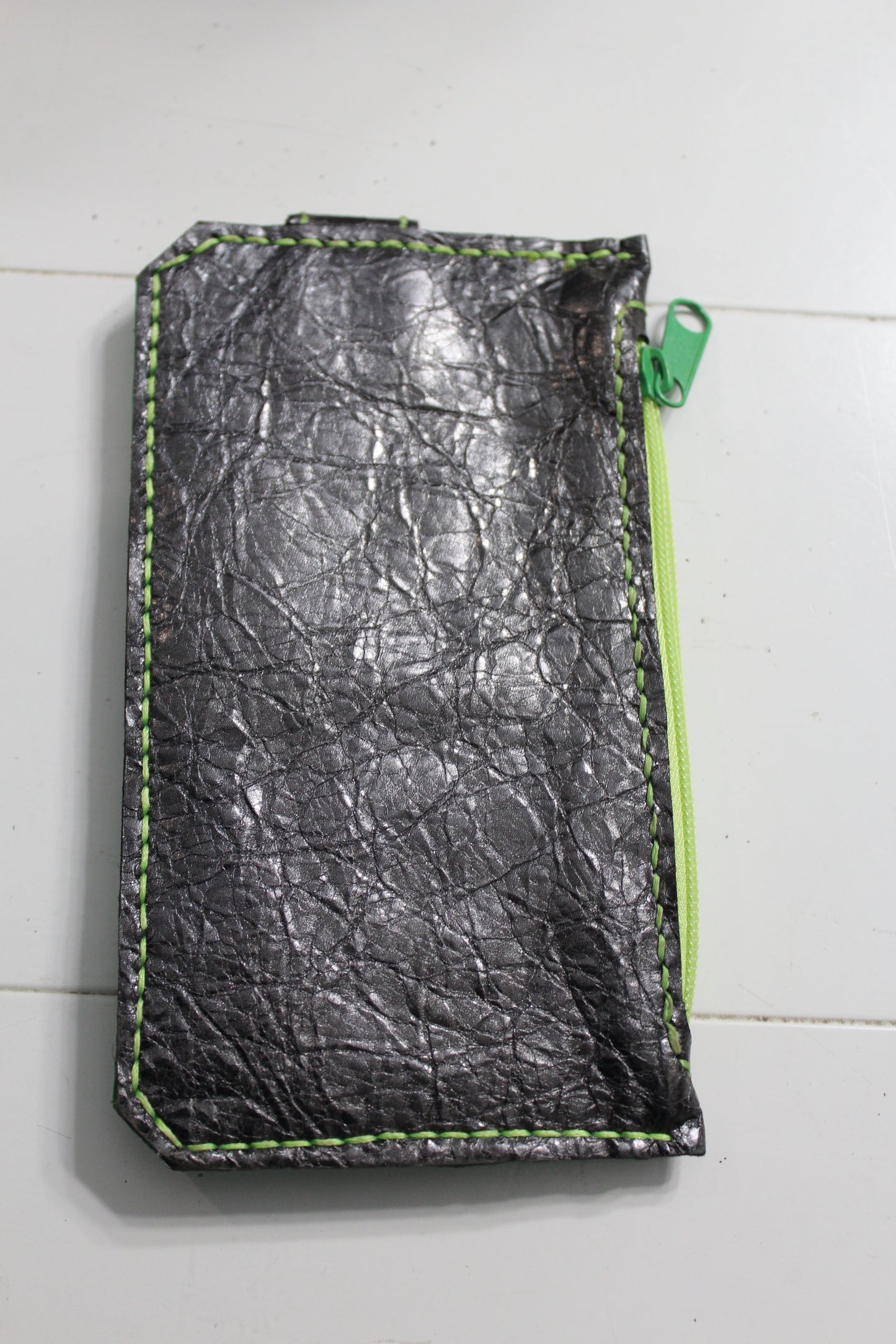 Purse Pal Green Croc Embossed