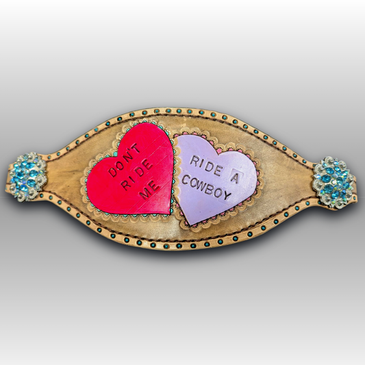 Valentines Bronc Noseband - Cowboy